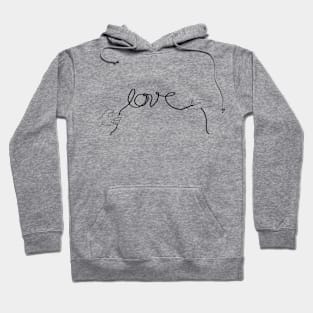 Hands and love Hoodie